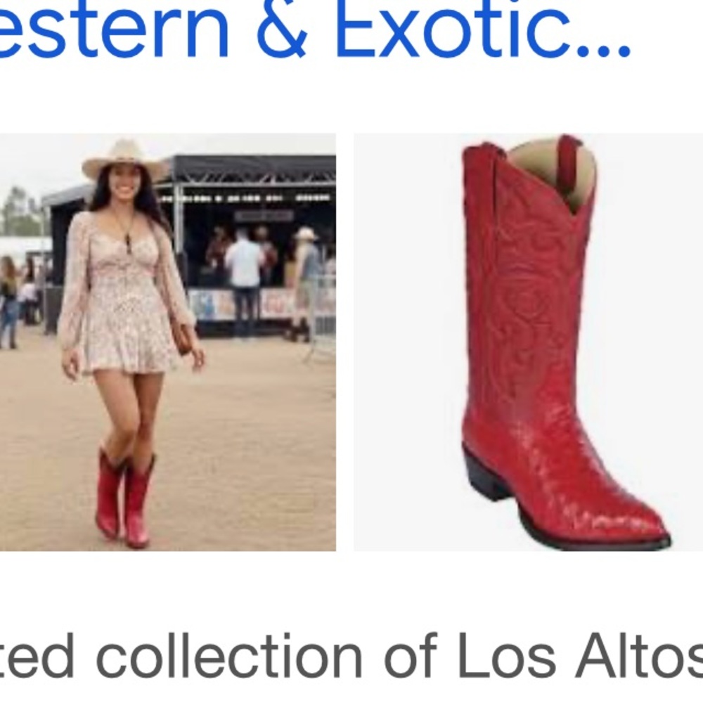 Handmade Los Altos Genuine Crocodile Cowboy Boots - like NEW (size 7.5) - Picture 15 of 16